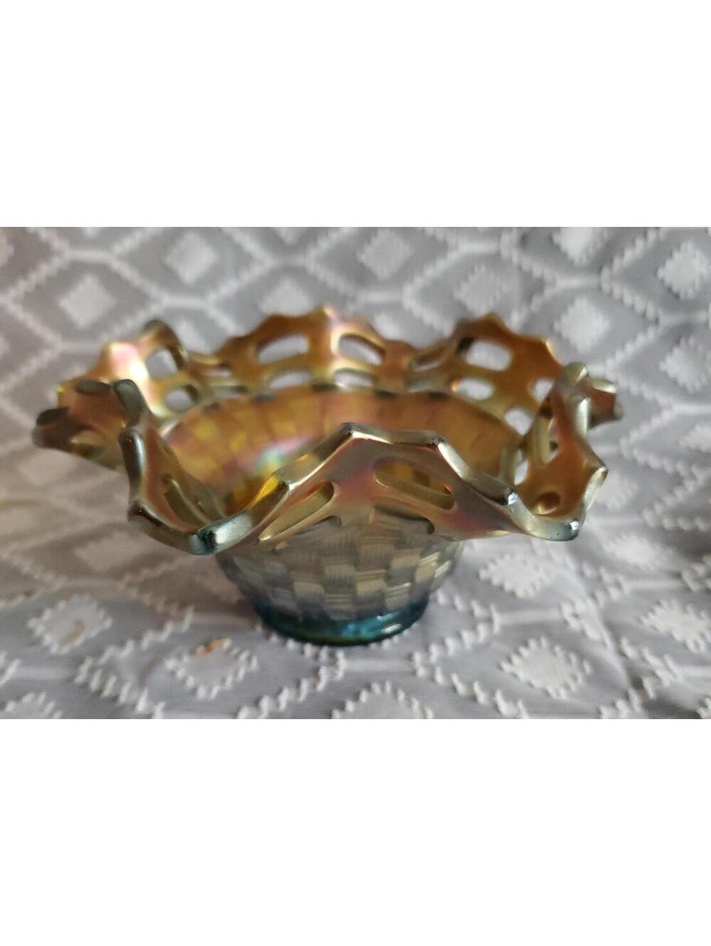 Vtg Fenton Carnival Glass